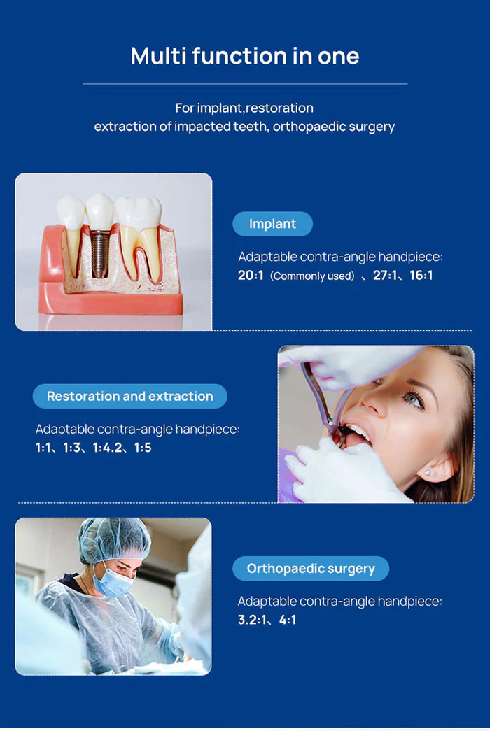 Yahope IMPLANT surg Dental Implant Unit Implant Motor